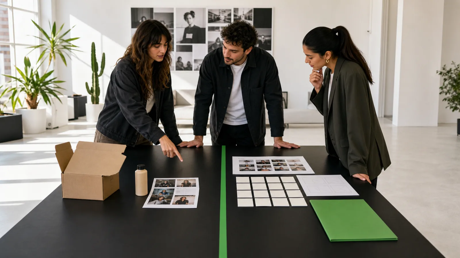 Una creadora y un equipo de marca comparan una siembra de producto con una colaboración planificada