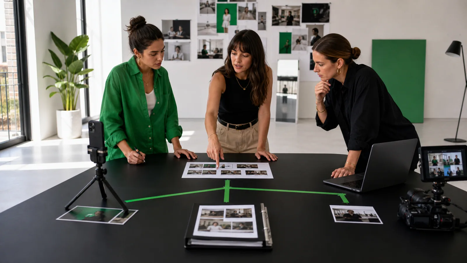 Una creadora y un equipo de marca separan creación, publicación y uso publicitario del contenido